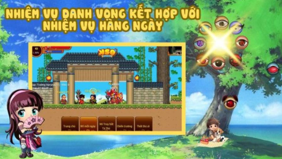 Hệ Thống DANH VỌNG Ninja School
