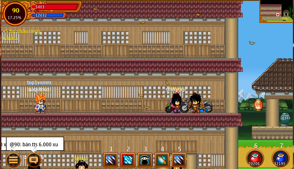 Tìm NPC Katana để làm nhiệm vụ hang động