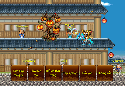 Tạo nguyên liệu Sự Kiện Halloween NSO