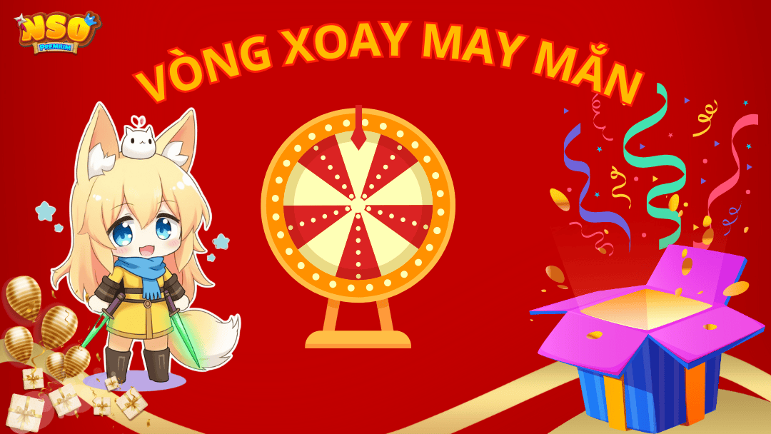 Vòng Xoay May Mắn NSO. Trò chơi được tích hợp ngay tại NPC Rakki, hứa hẹn mang đến nhiều phần thưởng giá trị và trải nghiệm thú vị cho các Ninja.