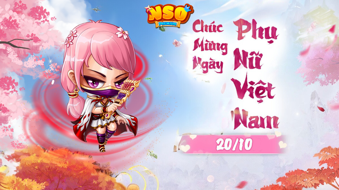 CHÚC MỪNG NGÀY PHỤ NỮ VIỆT NAM 20/10 💥 Cùng Nso Premium gửi những lời yêu thương tốt đẹp đến những người phụ nữ Việt Nam nhé.