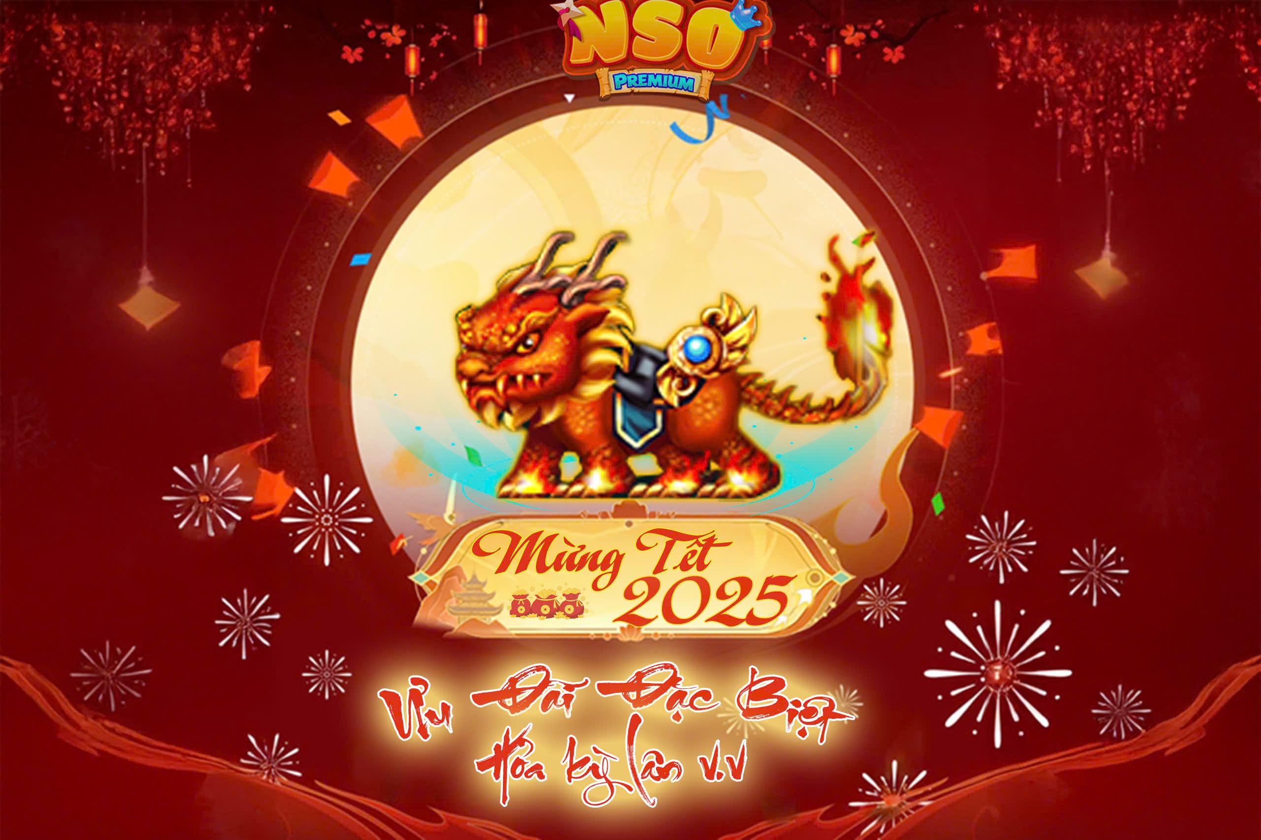 Anh em game thủ đã sẵn sàng cùng NSOPREMIUM "cưỡi" Hỏa Kỳ Lân và bứt phá trong năm mới chưa? Đây là cơ hội đặc biệt để: