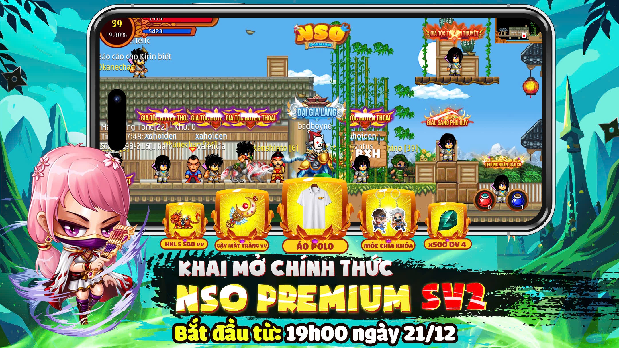 𝐂𝐇𝐈́𝐍𝐇 𝐓𝐇𝐔̛́𝐂 𝐊𝐇𝐀𝐈 𝐌𝐎̛̉ 𝐒𝐄𝐕𝐄𝐑 𝟐 - 𝟏𝟗𝐡 𝐍𝐠𝐚̀𝐲 𝟐𝟏/𝟏𝟐/𝟐𝟎𝟐𝟒 - SEVER DAME GỐC Tỉ lệ 1:1 Vật phẩm, Tiền tệ (Yên xu lượng x10 - Nâng cao trải nghiệm)